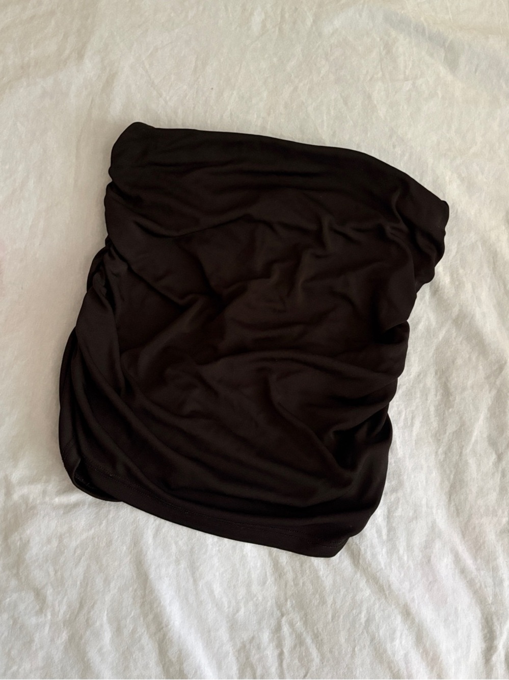Zara Black Mini Tube Skirt